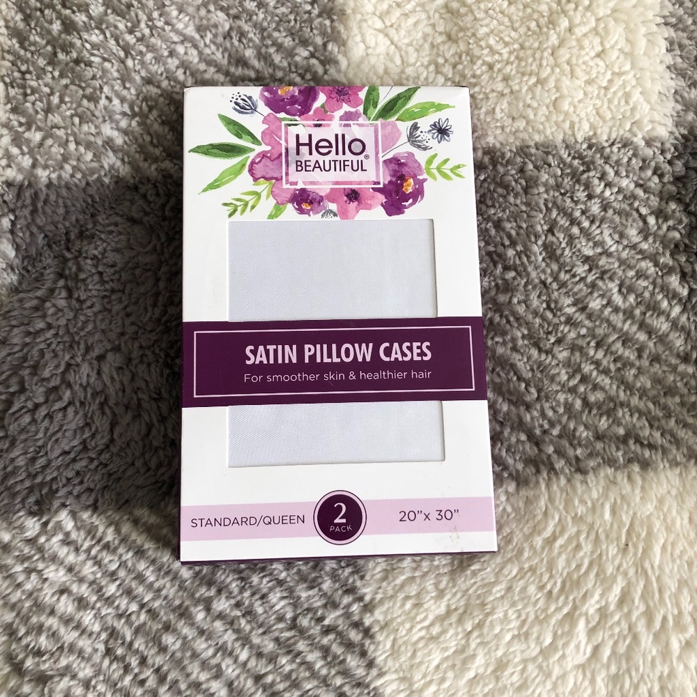 NIB Satin Pillowcases